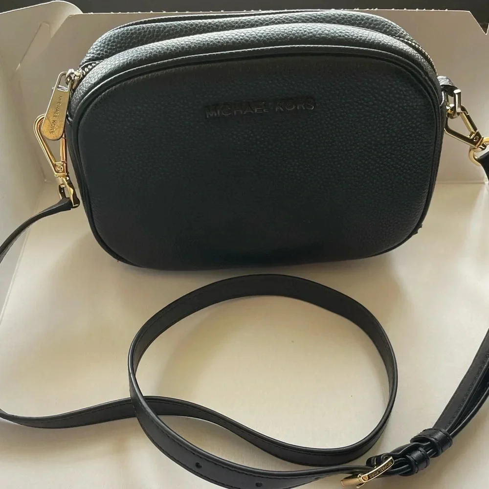 Michael Kors Bedford  black crossbody bag